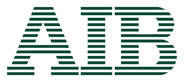 Aib logo on a transparent background