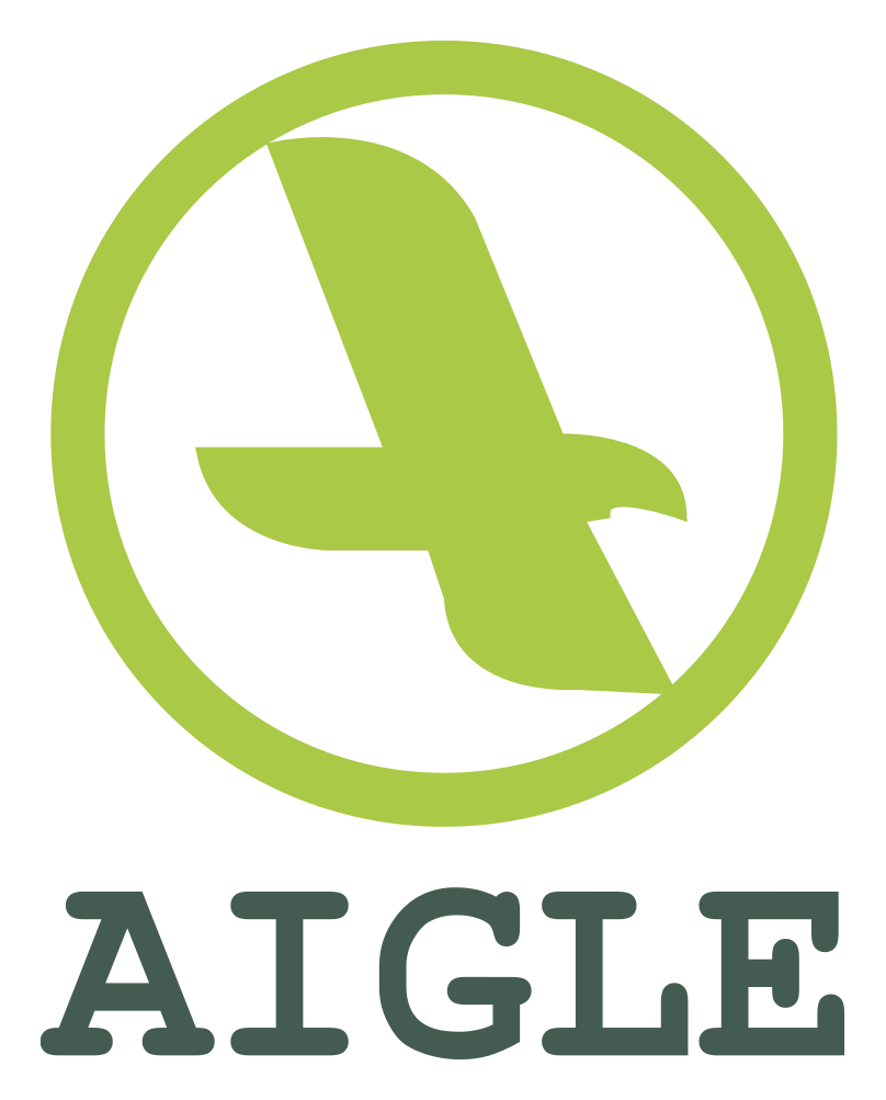 Aigle logo on a transparent background