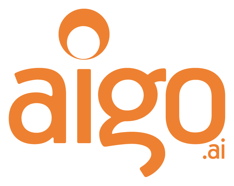 Aigo logo on a transparent background