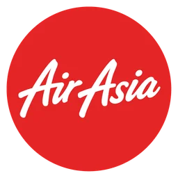 Air Asia logo, icon version, on a transparent background