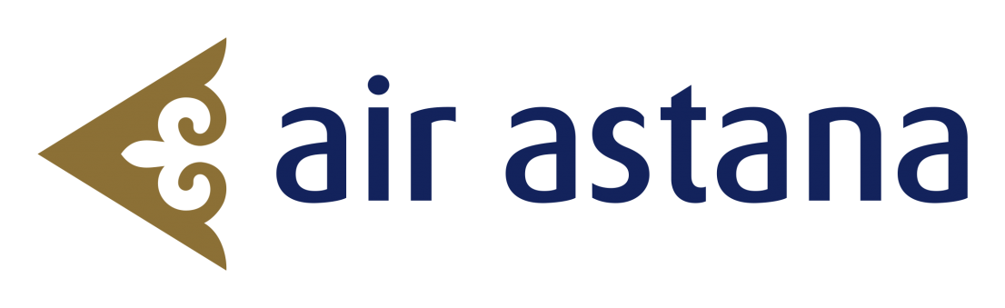 Air Astana Logo auf transparentem Hintergrund