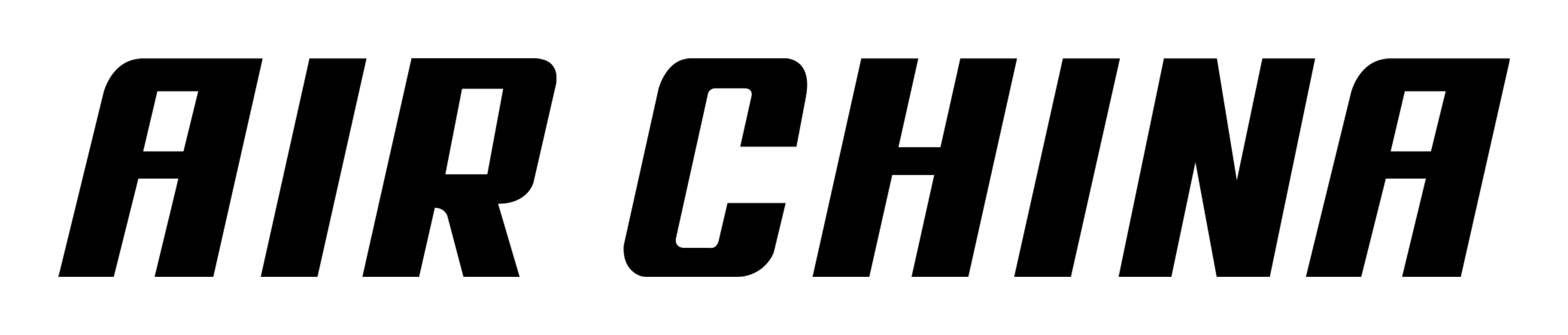Air China logo on a transparent background