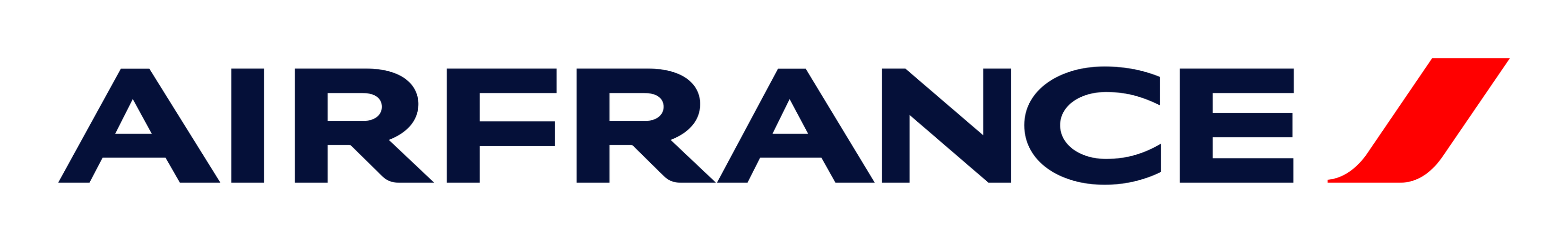Air France logo on a transparent background