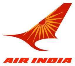 Air India logo, icon version, on a transparent background