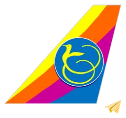 Air Jamaica logo, icon version, on a transparent background