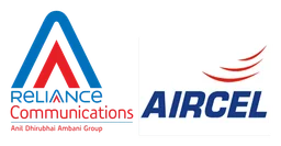 Logo de Aircel, versión horizontal, sobre fondo transparente
