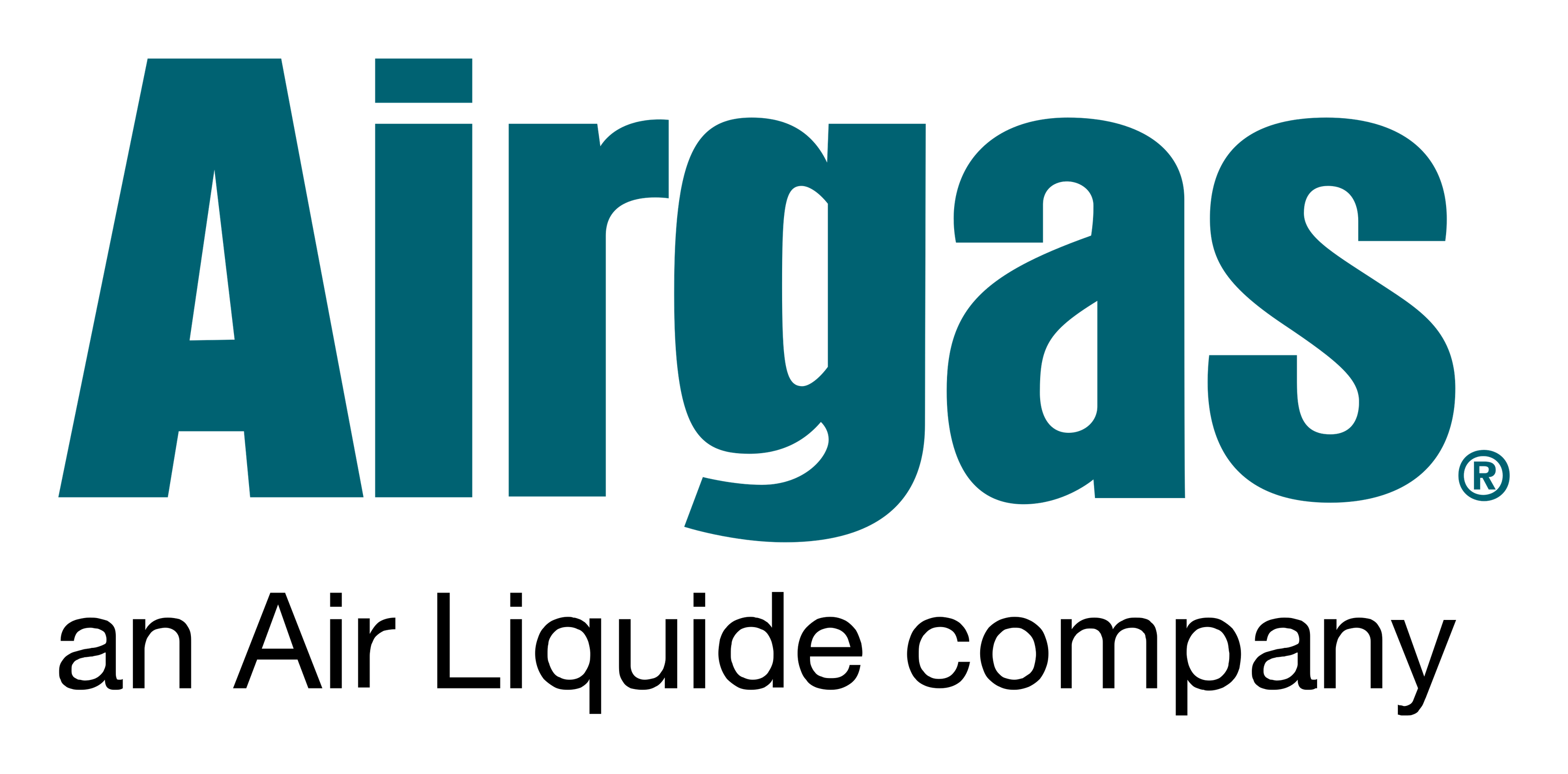 Airgas logo on a transparent background