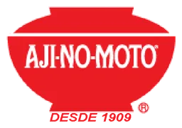 Ajinomoto logo, horizontal version, on a transparent background