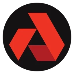 Akash Network logo, icon version, on a transparent background