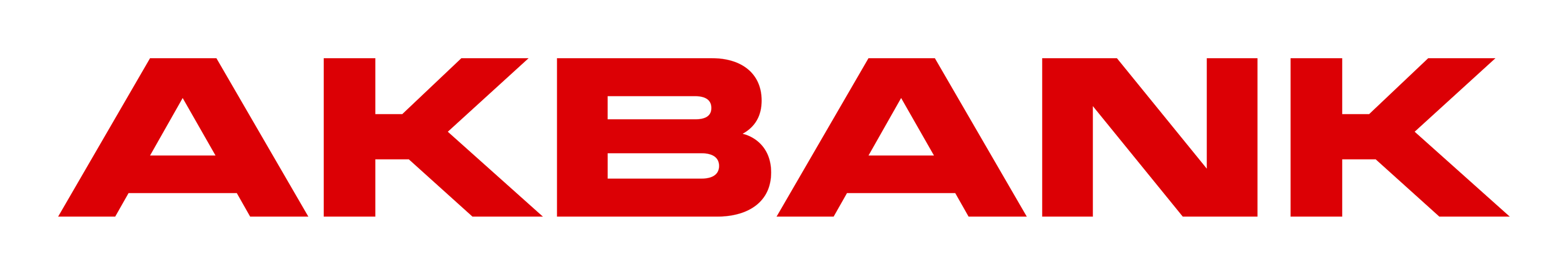 Akbank logo on a transparent background
