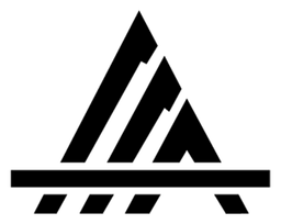 Akbar logo, black version, on a transparent background