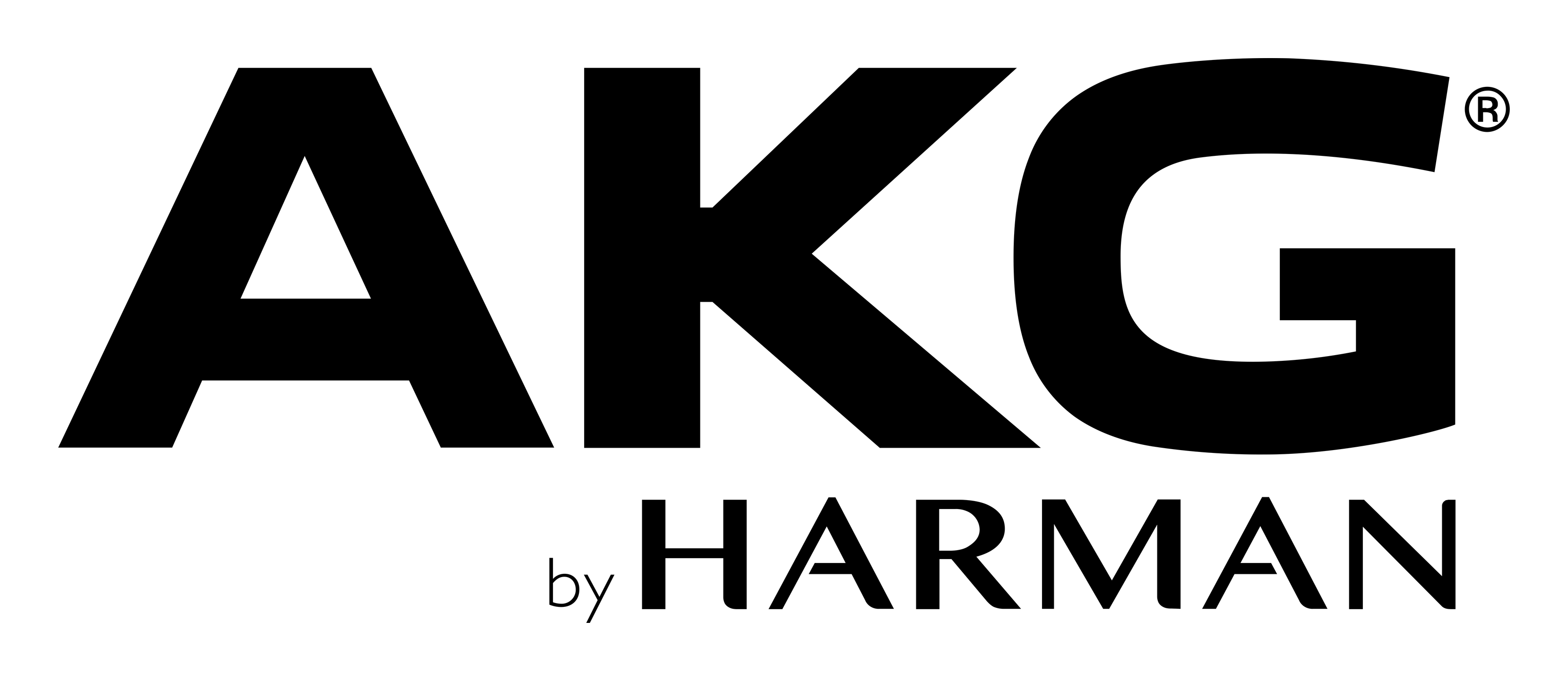 Akg Acoustics logo on a transparent background
