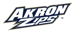Akron Zips logo, wordmark version, on a transparent background