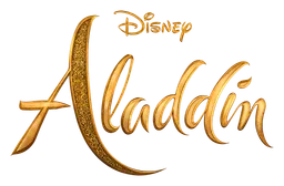Aladdin logo, horizontal version, on a transparent background