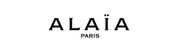 Alaia logo, white wordmark version, on a transparent background
