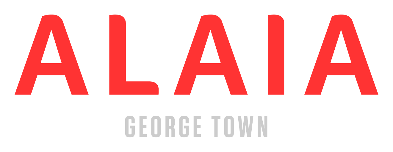 Alaia logo on a transparent background