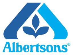 Logo Albertsons, version horizontal, sur fond transparent