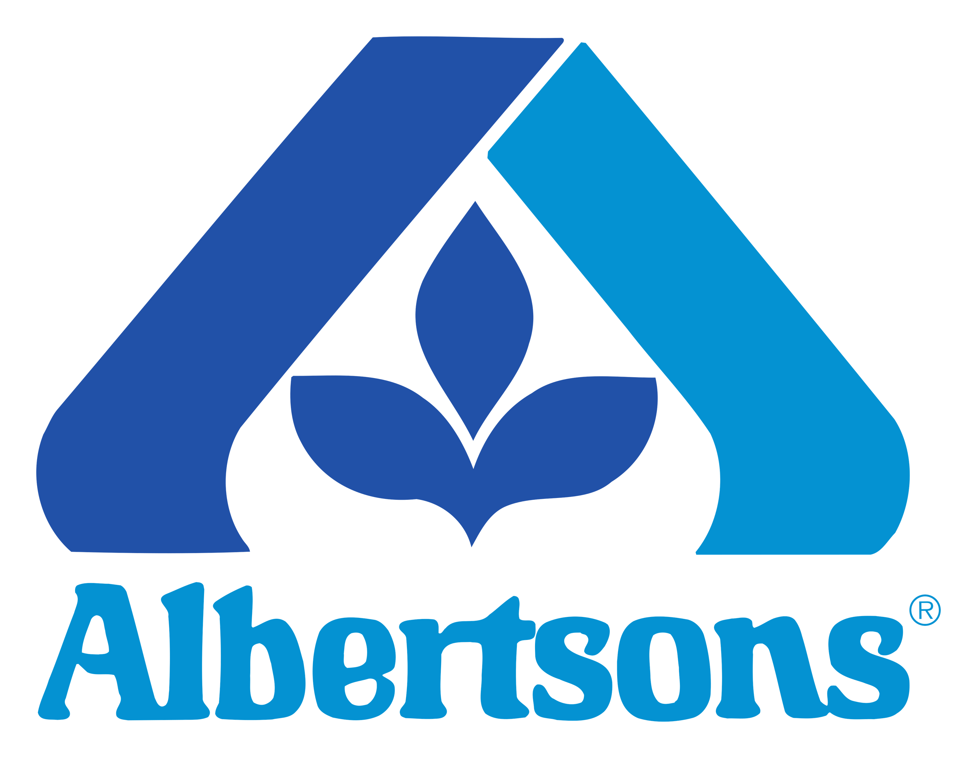Logo Albertsons sur fond transparent