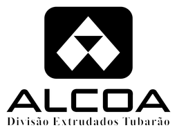Alcoa logo, black version, on a transparent background