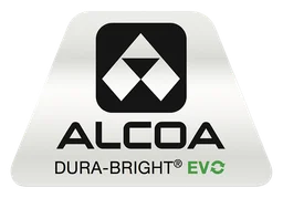Alcoa logo, monochrome version, on a transparent background