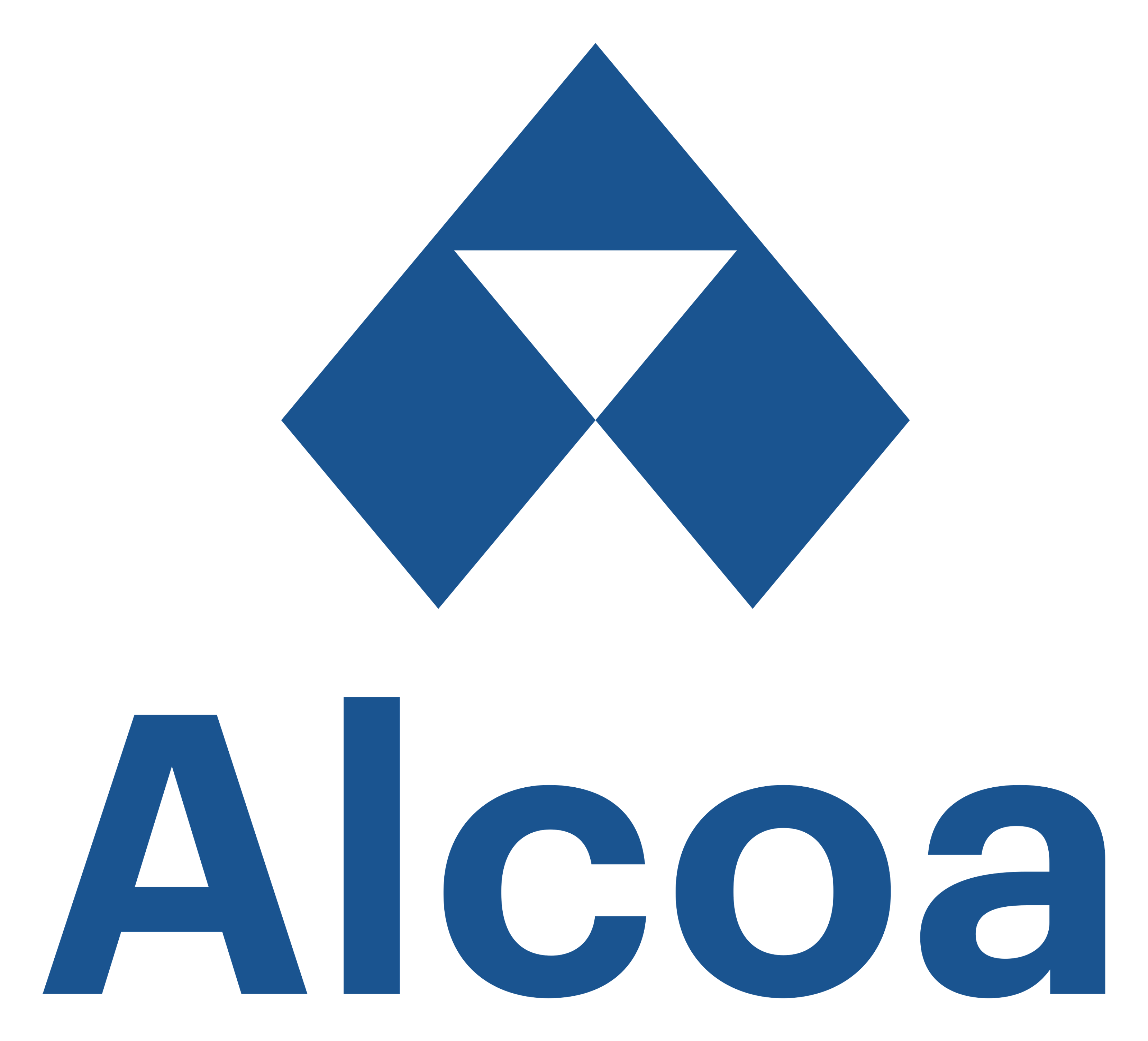 Alcoa logo on a transparent background