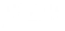 Alesana logo, white version, on a transparent background