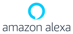 Alexa logo, horizontal version, on a transparent background