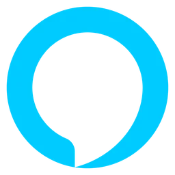 Alexa logo, icon version, on a transparent background