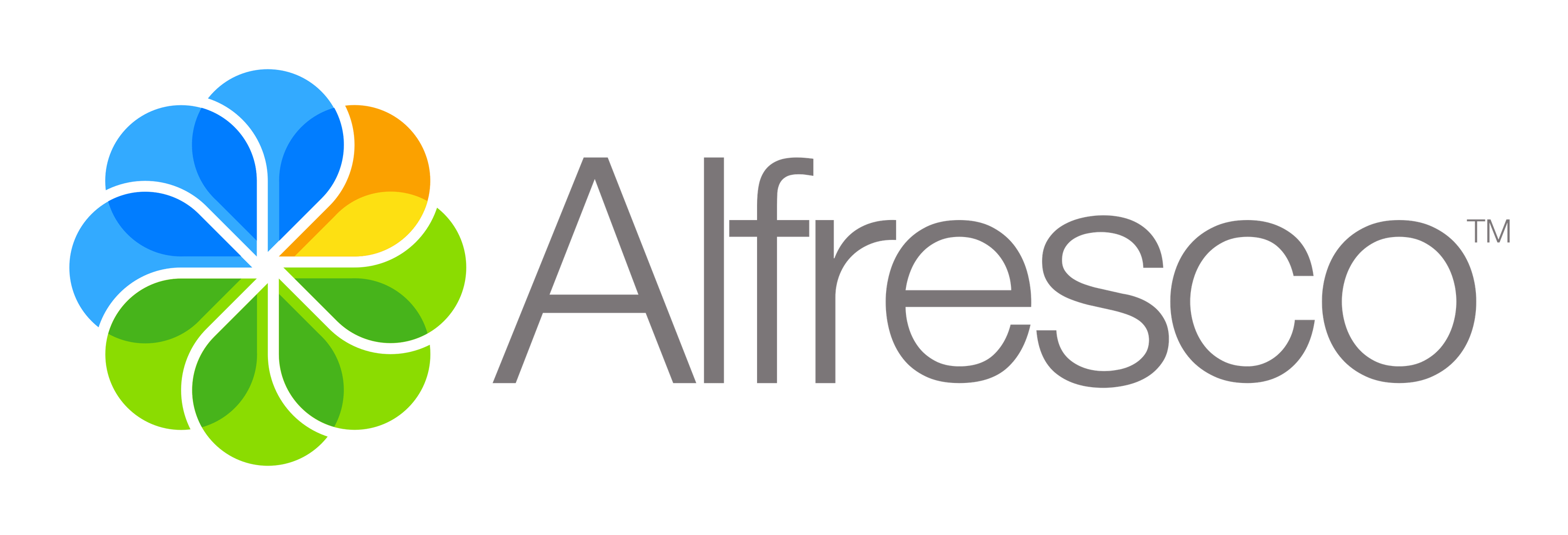 Alfresco logo on a transparent background
