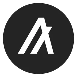 Algorand logo, black icon version, on a transparent background