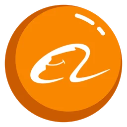 Alibaba logo, icon version, on a transparent background