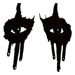 Alice Cooper logo, black icon version, on a transparent background