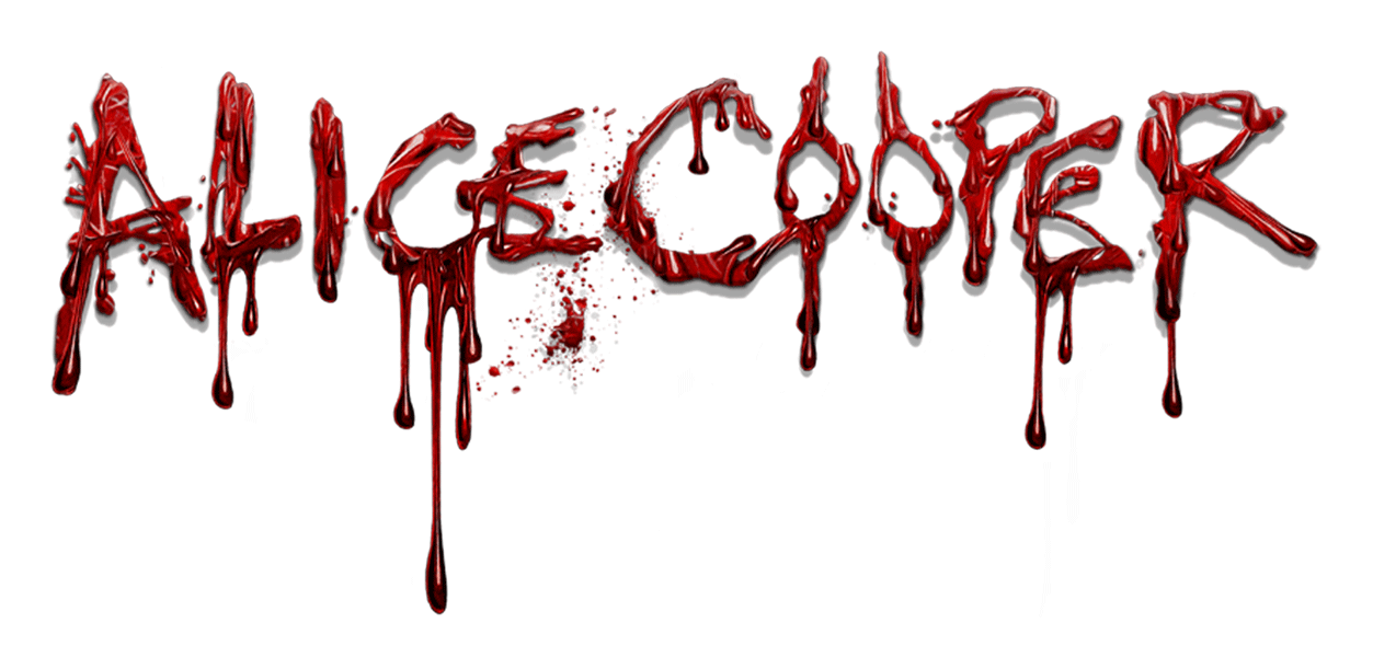 Alice Cooper logo on a transparent background