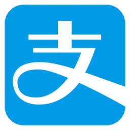 Alipay logo, icon version, on a transparent background
