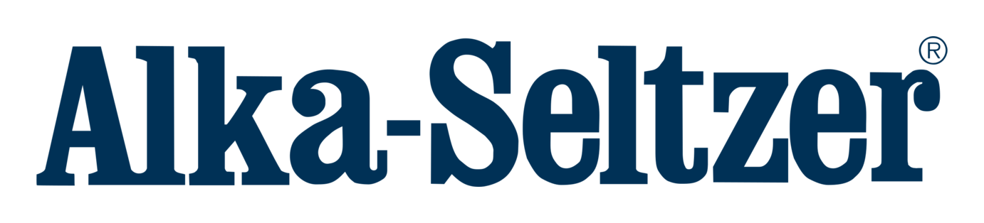 Alka Seltzer logo on a transparent background