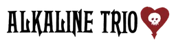 Alkaline Trio logo, wordmark version, on a transparent background