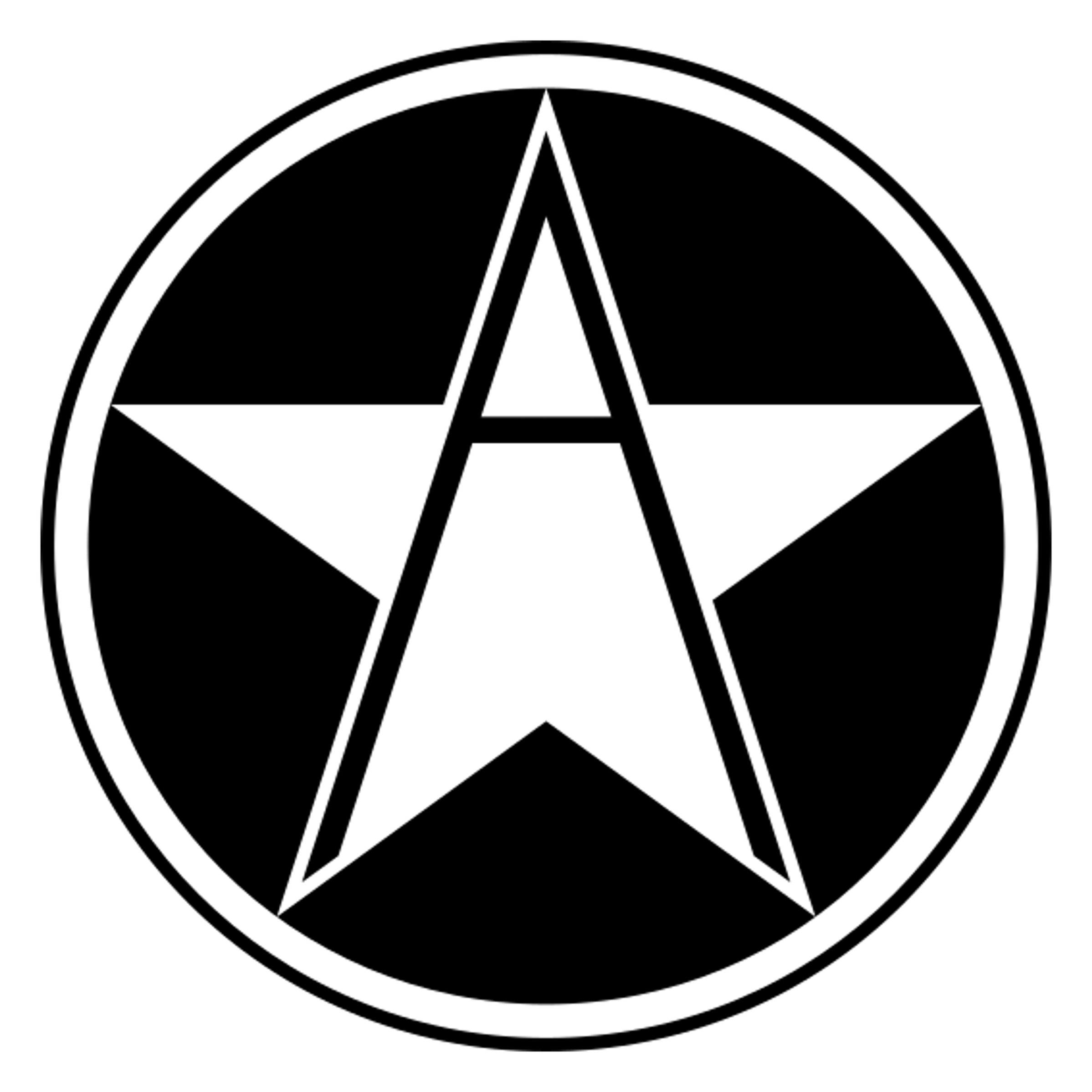 All Blacks のロゴ（背景透過）