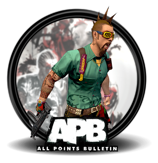 All Points Bulletin logo on a transparent background