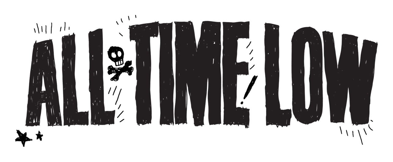 All Time Low logo on a transparent background