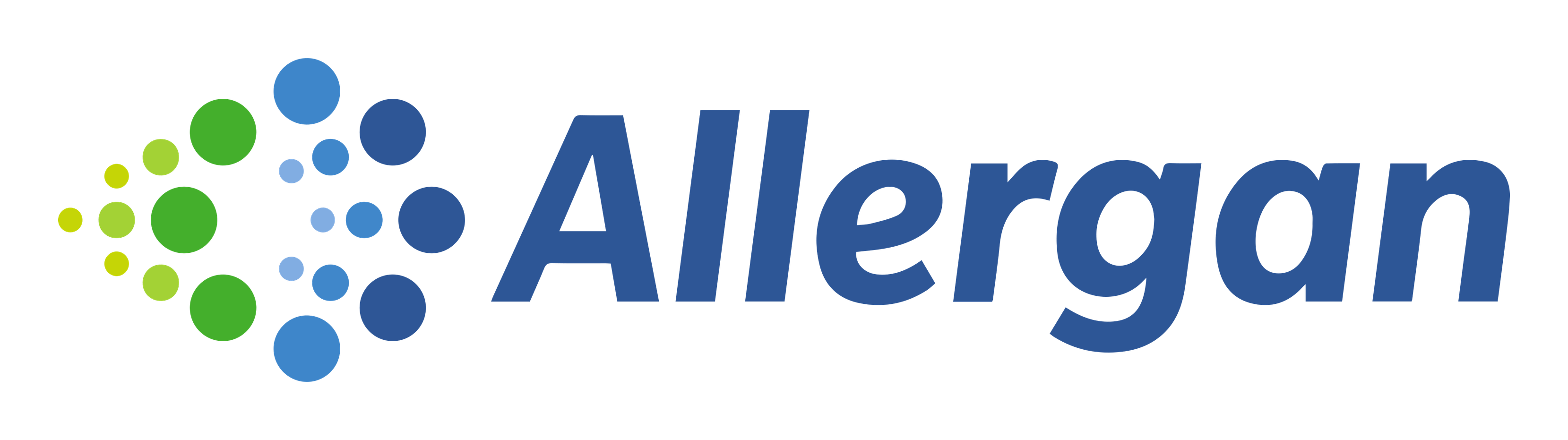 Allergan のロゴ（背景透過）
