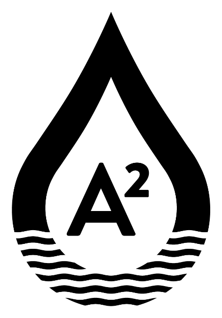 Allis Chalmers logo, black version, on a transparent background