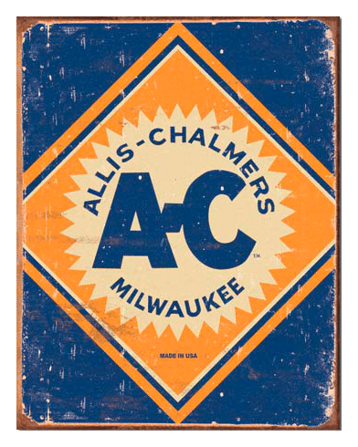 Allis Chalmers logo, horizontal version, on a transparent background