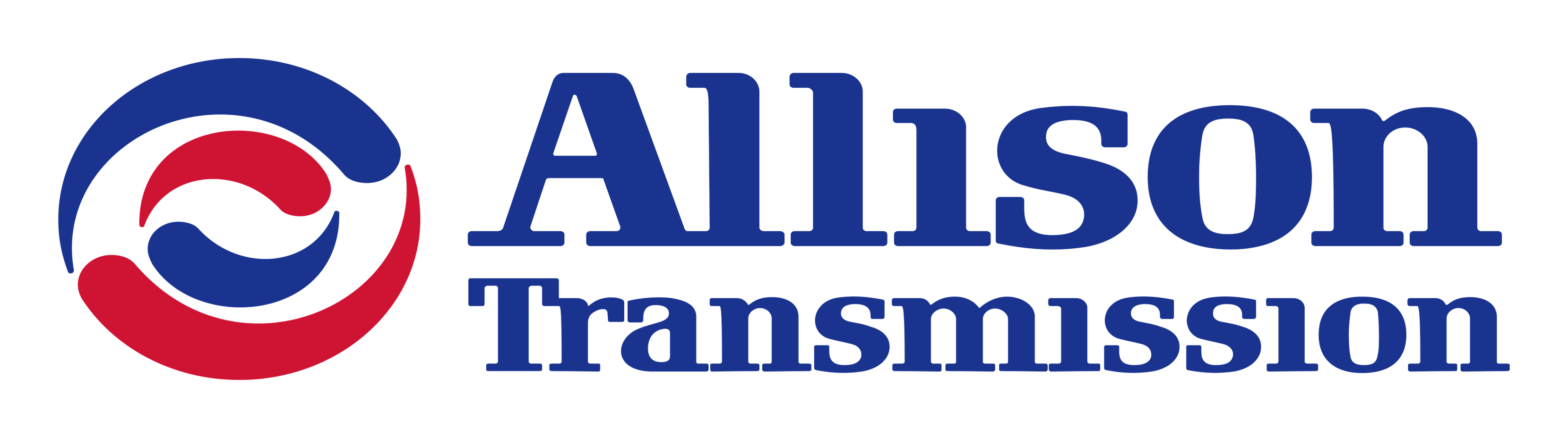 Allison Transmission logo on a transparent background