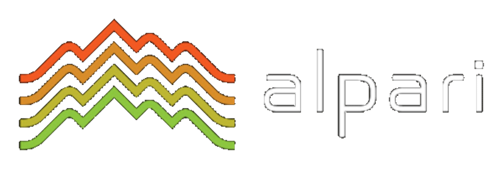 Alpari logo on a transparent background