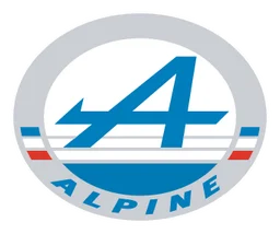 Alpine logo, icon version, on a transparent background