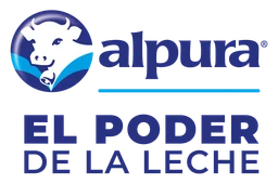 Alpura logo, horizontal version, on a transparent background