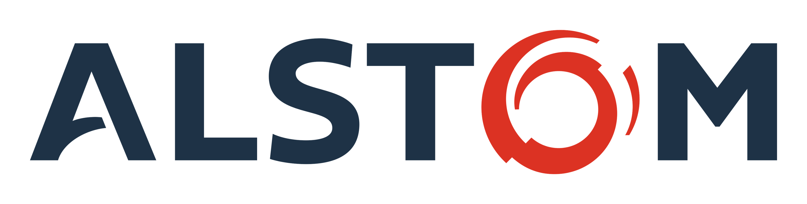 Alstom logo on a transparent background