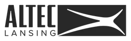 Altec Lansing logo, black wordmark version, on a transparent background