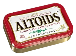 Altoids logo, horizontal version, on a transparent background