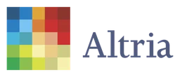 Altria logo, wordmark version, on a transparent background